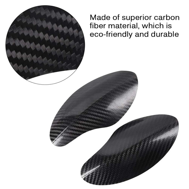 KIMISS 1 Pair Motorcycle Patch Carbon Fiber Scratch Resistant Protector