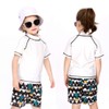 Teddy Kids392 Rash Guard, Kids, Boys, Girls, Short Sleeve, Amphibious,