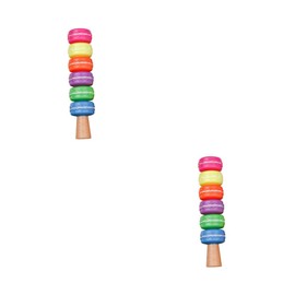 Operitacx 2 Sets of Fluorescent Marker Pen Office Supplies Office Supplies Journaling Pens Office Accessories Highlighter Markers Tool School Supplies Notes Underline Pen Plastic