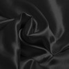 YASMENG Satin Blanket 150 x 200 cm Black Satin Sofa