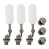PVC Float Ball Valve，1/2 Inch Plastic Water Float Valve for