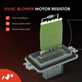 A-Premium HVAC Blower Motor Resistor with Wire Harness Kit Compatible with Chrysler & Dodge Vehicles - Sebring 2005-2006, Stratus 2005-2006 - Replace# 5166541AA