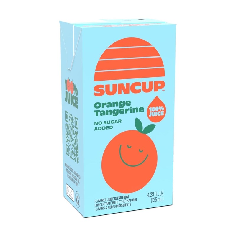 SunCup Juice - Orange Tangerine (40 Pack) 4.23 oz Juice