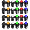 Gebildet Gebildet 24pcs 12mm Momentary Push Button SPST ON/OFF AC