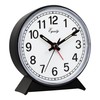 Equity 14075 Black Analog Wind-Up Alarm Clock