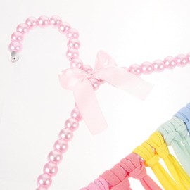Veemoon Organizador de Moños Cabello para Niñas, Diseño Multifuncional y Práctico, Material de Tela y Plástico, Adecuado para Decorar el Dormitorio Infantil