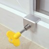 Window Frame Security Lock (1-Hole, 2-Hole) Anti-Opening 1-Hole Security Lock 4ea