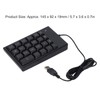23 Keys Numeric Keyboard, Mini USB Numeric Keyboard Plug and