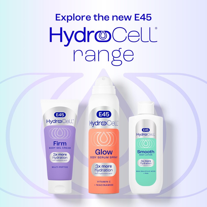E45 HydroCell Firm Hydrating Body Lotion Gel Cream moisturiser -