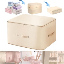 AEGTVA Organizador de Ropa,Bolsas de Mudanza de Servicio Pesado,Bolso de Almacenamiento para Ahorro de Espacio,Bolsas de Almacenamiento Organizador para Edredones Mantas Ropa