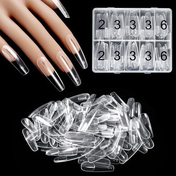 BTArtbox 100pcs Replacement Nail Tips for LXJS-02, 03, 04 Practice Hand