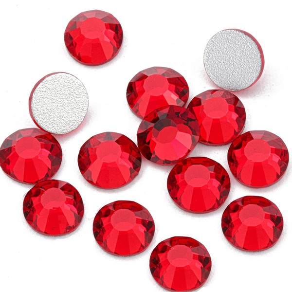 Towenm 3000 Pieces Flatback Rhinestone Crystals, SS6 2mm Glass Flat