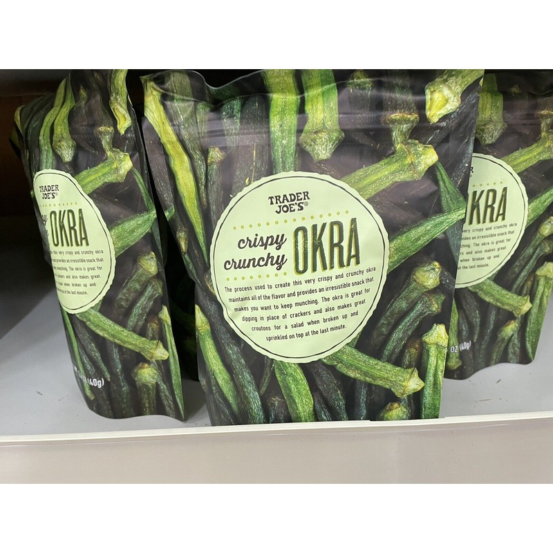 Trader Joe's 2 Pack Trader Joe's Crispy Crunchy Okra 1.4