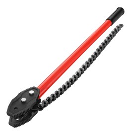 MAXPOWER Chain Wrench, 35-inch Heavy Duty Chain Pipe Wrench with 26.4-inch Length of Chain, Fits Max 7-inch Diameter