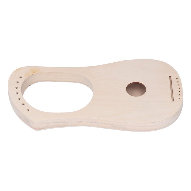 Lyre Harp 7 Strings DIY Kit Basswood Instrument with Tuning