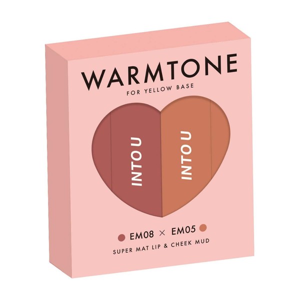 INTO U Japan Limited Mini Mud Lip Set of 2