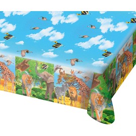 Folat Safari Party Table Cloth 180 x 130 cm