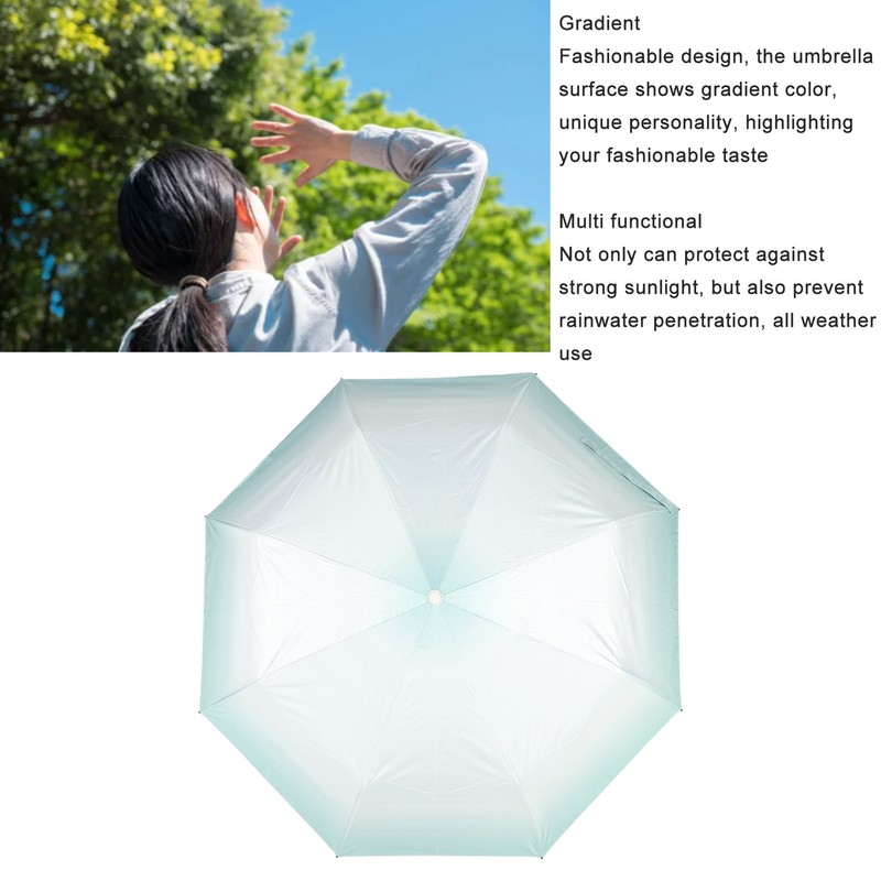 Folding Umbrella UV Protection Sunshade 8 Bones Manual Opening Large