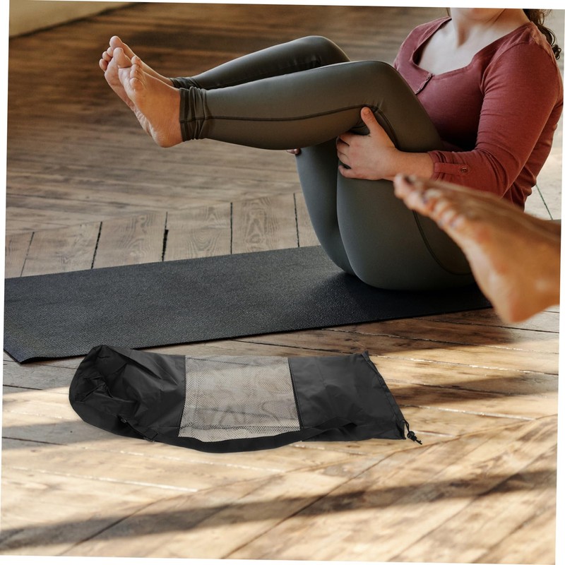 BESPORTBLE Yoga Mat Tote Bag 2 Pack Storage Organizer Mesh