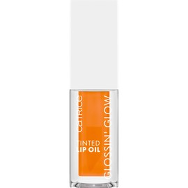 Catrice Glossin' Glow Tinted Lip Oil, Lip Gloss, No. 030, Orange, Nourishing, Colouring Effect, with Oils, Natural, Vegan, Paraben-Free, No Microplastic Particles, Nanoparticles Free, Pack of 3 (3 x 4