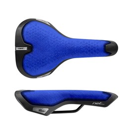 Net Custom Fec Alloy Saddle, Ocean, One Size