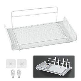 Shelf for Hanging, No Drilling, Router Bracket, Projector, Wall Mount, Small Grid Rack, Ventilated Router Wall Mount, Can Be Kitchen Wall Shelf, Bathroom Shelf, 2 Mounting Wall Shelves, Paths