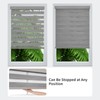Joydeco Cordless Zebra Blinds (Pro), Dual Layer Light Control Zebra
