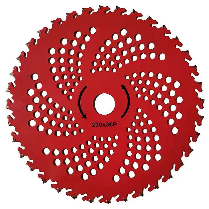 2-Pack 9" 36 Teeth Carbide Tipped Blades for Brush Cutter,