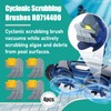 4 Pcs Cyclonic Scrubbing Brushes R0714400 Replacement Pool Cleaner Brush