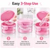 2-in-1 Retainer & Denture Case for Daily Storage – Multi-Layer