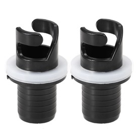Anhoer 2Pcs Boat Foot Pump Hose Adapter H-R Valve Kayak Adapter Inflatable Boat Valves Hose Adapter Connector Sup Pump Adaptor Surfboard Accessory
