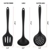 Duxtop Silicone Kitchen Utensils Set, 3 PCS Silicone Cooking Utensils