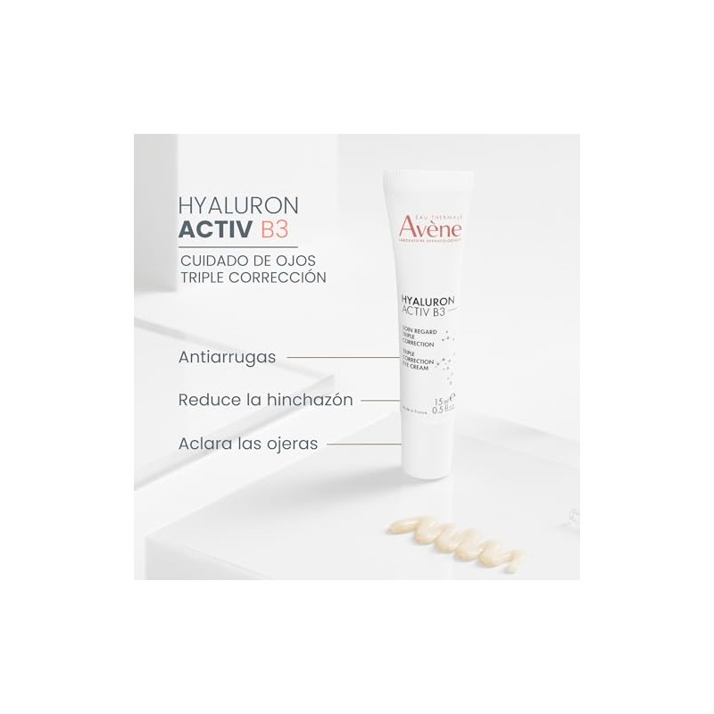 Avene Hyaluron Activ B3, Contorno de Ojos con Niacinamida