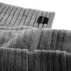 Caleffi 73859 Hand Towel with Guest Towel Cotton Stripe Anthracite