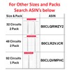 Littversions 48 Circuits 2 Pack Circuit Breaker Panel Directory Labels/Decals/Stickers,