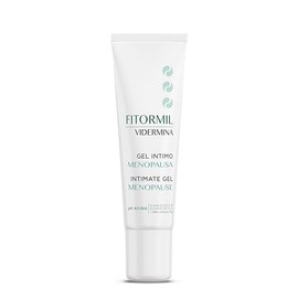 Vidermina Fitormil Gel Intimo Menopausa – 30 ml – Idrata e Dona Comfort Contro la Secchezza – Per Pre, Post e Menopausa – pH e Osmolalità Raccomandati per Lubrificanti Intimi – Ipoallergenico