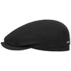 Stetson Superior Cotton Driver Flat Cap Men Black 7 7/8