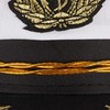 Relaxdays 2 x Captain's Hat, Men & Women, One Size,