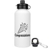 Azeeda 600ml 'Congratulations Party Popper' Reusable Water/Drinks Bottle (WT00087804)