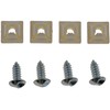 Dorman 49258 License Plate Screw Kit, 4 Pack Universal Fit
