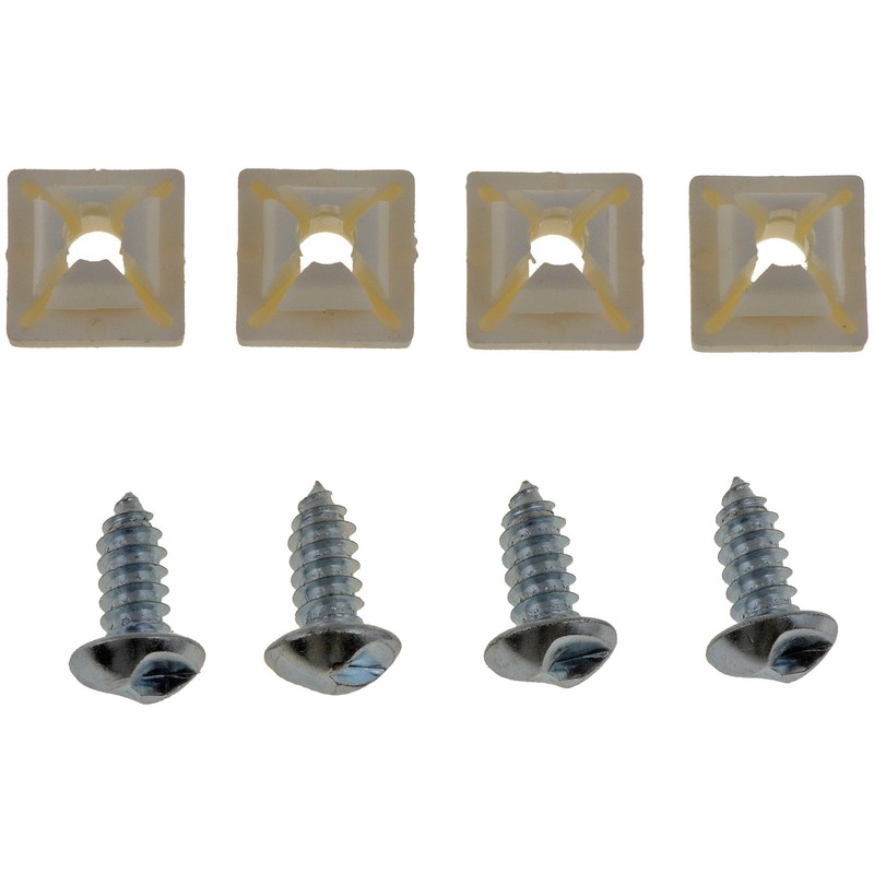 Dorman 49258 License Plate Screw Kit, 4 Pack Universal Fit