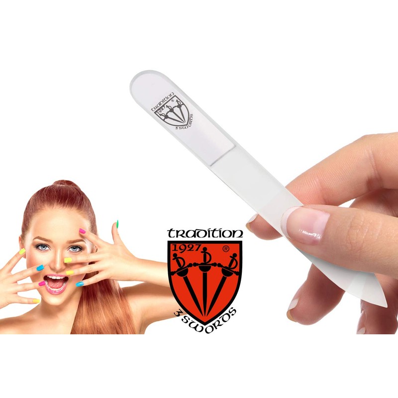 Drei Schwerter Exclusive Glass Nail File, The Perfect Nail Care,