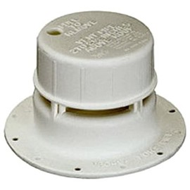 Ventline V2049-03 1-1/2" Plastic Plumbing Vent, Colonial White