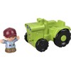 Fisher-Price Little People Toddler Toy Helpful Harvester Tractor, Farm Vehicle