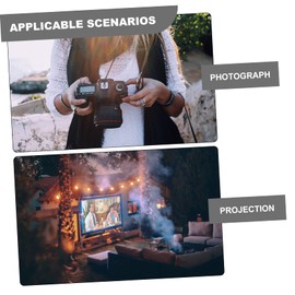 NOLITOY 2pcs Filter Film for Video Lighting Sunset Atmosphere Light Transparent Color Films for Photography and Stage Use