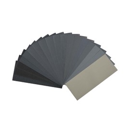 18 Pack Sandpaper,Wet Dry Fine Sand Paper,Dry Assorted Sanding Sheets, Wet Sanding Paper, Wet and Dry Sanding Sheets