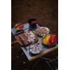 CAMPING MOON S395-2S Tableware, Camping Plate, Stainless Steel Tableware Set,