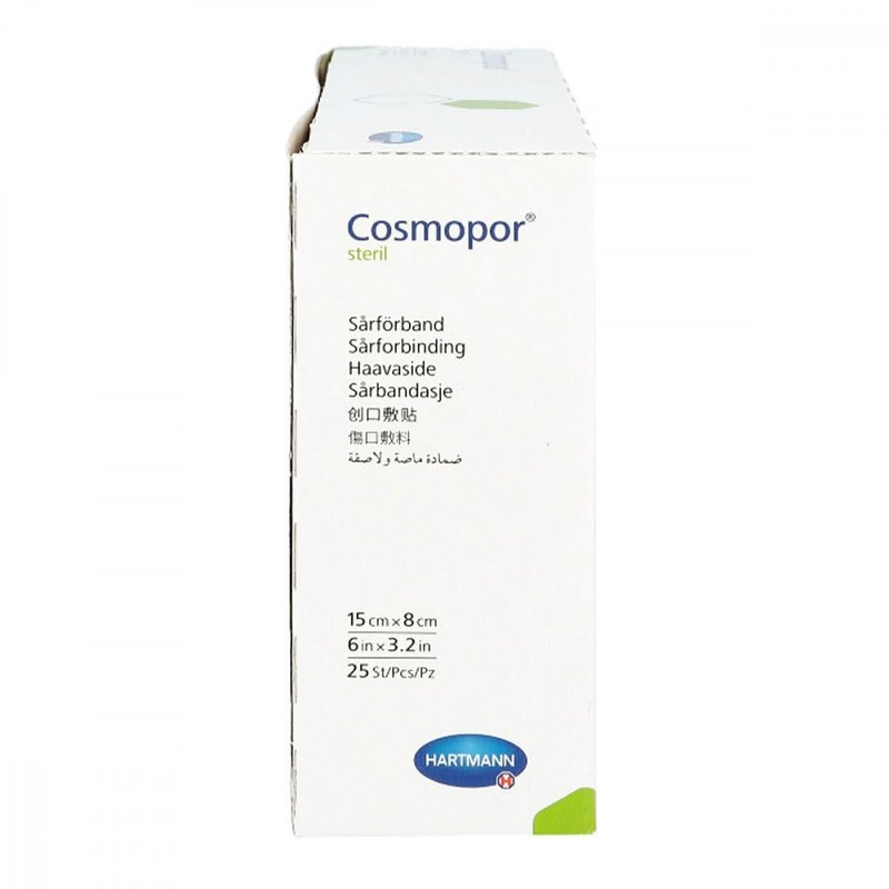 COSMOPOR Sterile 8 x 15 cm Pack of 25