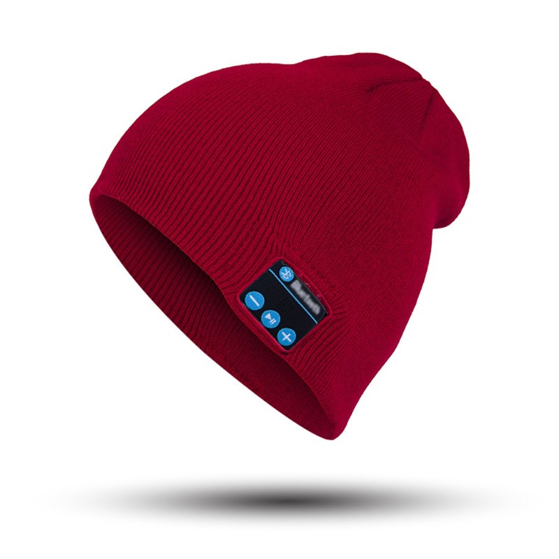 Bluetooth Beanie Hat Rechargeable Beanie Hat with Built In Mic