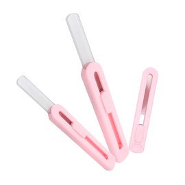 Beavorty 3pcs Stretchable Nano Glass Nail Files Professional Polishing Manicure Tool Kits for Home and Salon Use Design Gentle Nails